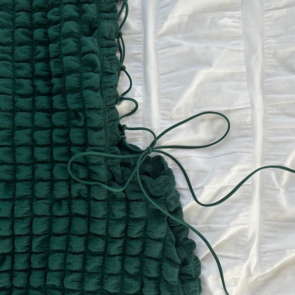 Bubble mini tie dress - Picture 4 of 5